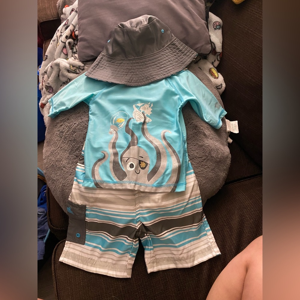 Three (3) piece matching swim set size 3t